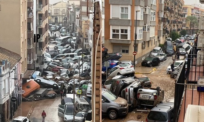 Flood in Spain