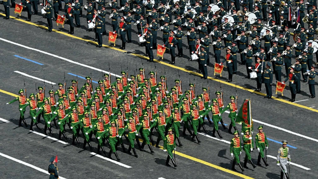 Parade in Moscow