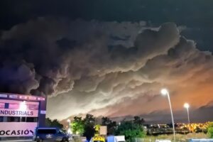 Fire in Spain